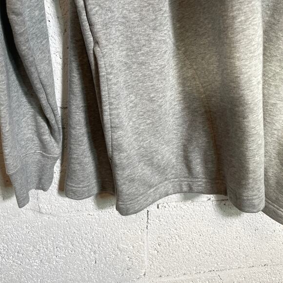 Nike Women's club Fleece Mock-Neck Sweatshirt Grey XS - Picture 7 of 9